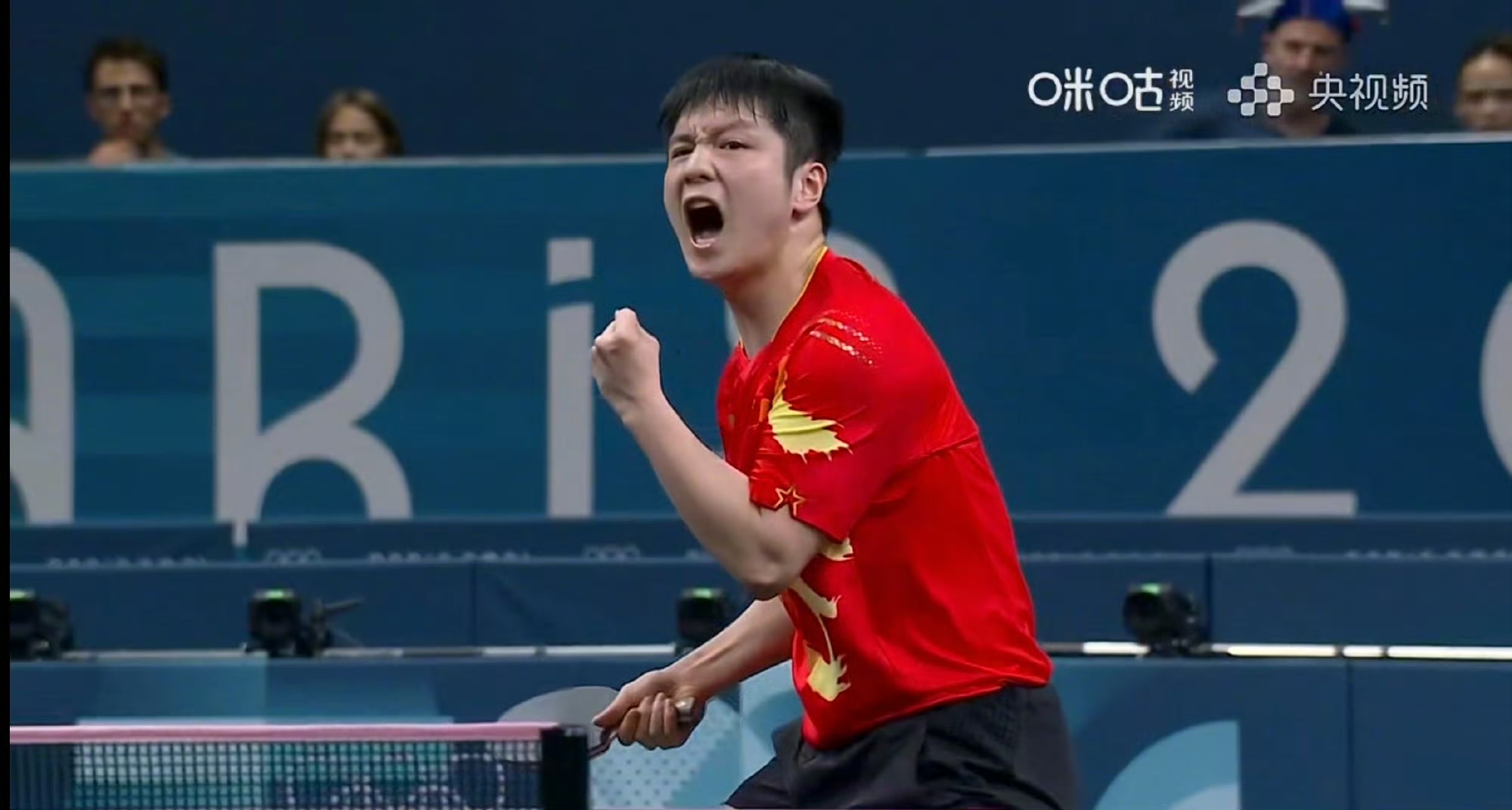 法国队鏖战瑞典队，樊振东惊艳四座